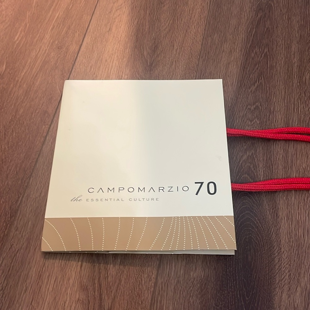 Perfume bag from Italy